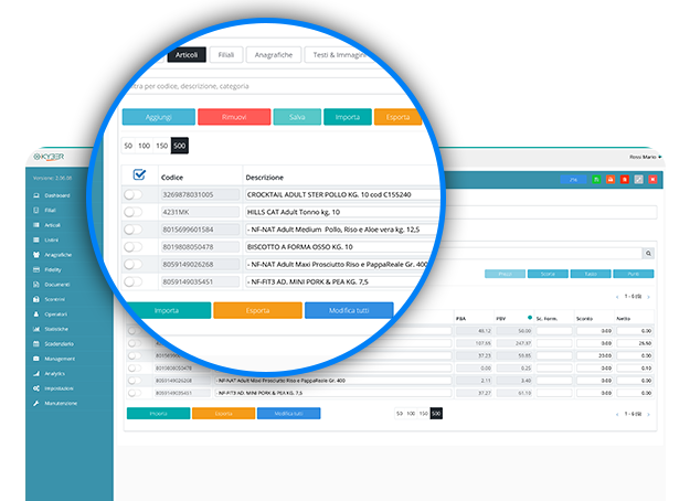 Anagrafica-articoli